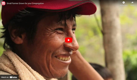 screenshot of youtube video showing profile of a farmer