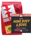 Organic Mind, Body & Soul coffee bag