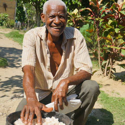 Paulino Guillen Trinidad, member of FUNDOPO co-op in the Dominican Republic