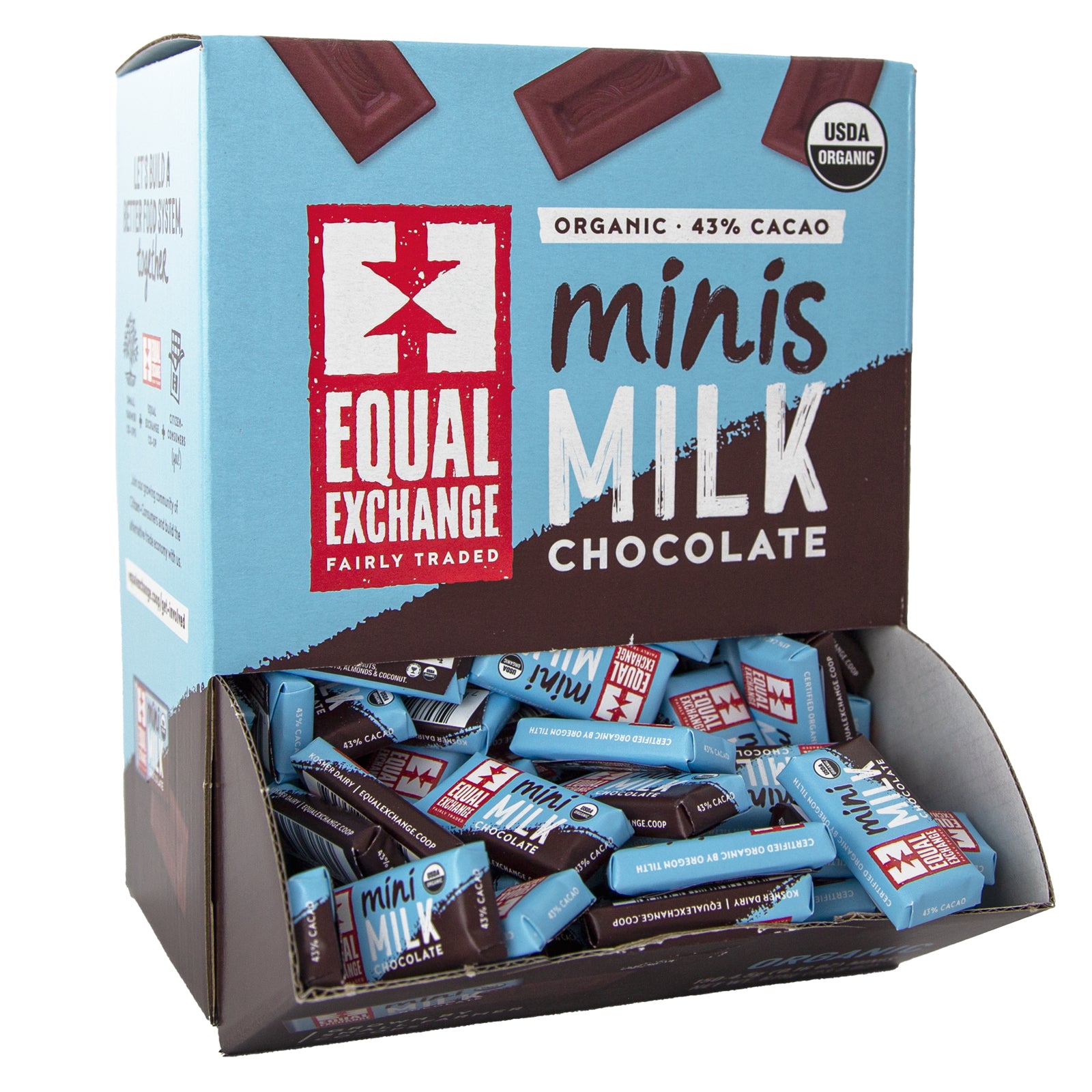 Organic Dark Chocolate Minis, 150 count – Equal Exchange