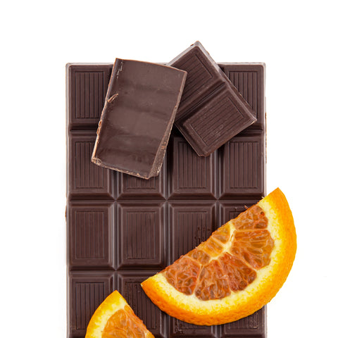 Unwrapped Organic Dark Chocolate Orange Bar