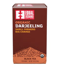 Box of Equal Exchange Organic Darjeeling Tea with 20 tea bags