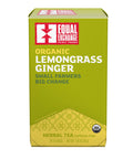 Box of Equal Exchange Organic Lemongrass Ginger tea with 20 tea bags