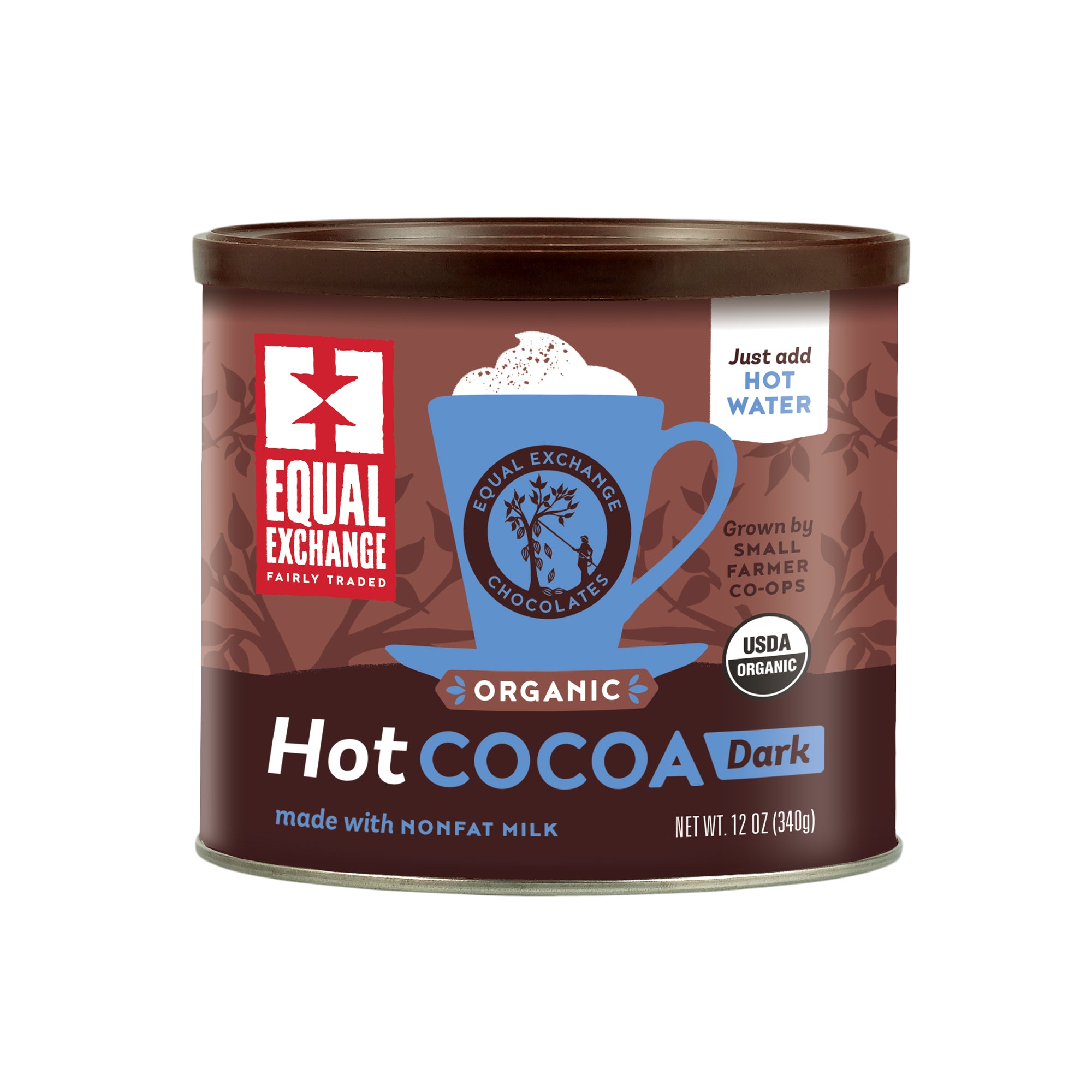 Organic Hot Cocoa Dark Mix, 12oz can – Equal Exchange