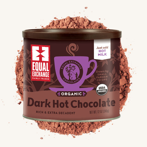 Organic Dark Hot Chocolate tin