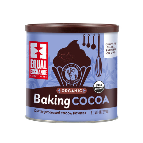 8 oz Can of Organic Baking Cocoa