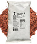 1 pound bulk bag of organic cocoa powder