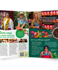 Unfolded brochure showing two inside panels