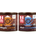 One can each of Maple Cocoa and Hot Cocoa Dark mix.