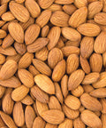 close up of Equal Exchange organic natural almonds