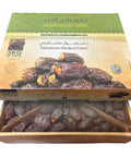 Box of Moon Valley Palestinian Medjoul Dates on a white background