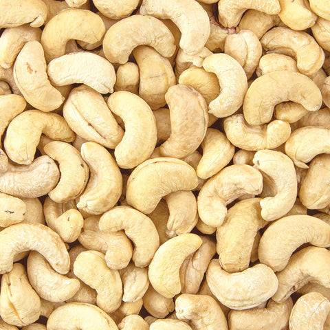 close up of Equal Exchange organic natural cashews