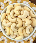 Bowl of natural cashews