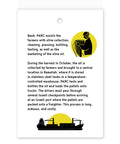 inside bottom panel of olive oil hang tag