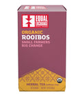 Box of Equal Exchange Organic Rooibos tea with 20 tea bags