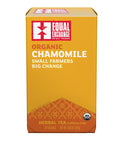 Box of Equal Exchange Organic Chamomile tea with 20 tea bags