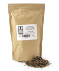 8.8oz kraft resealable bag with Equal Exchange Mineral Springs First Flush Loose Leaf Tea