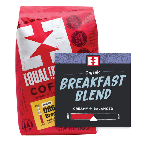 Organic Breakfast Blend coffee bag
