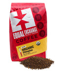 Organic Ethiopian ground coffee bag