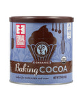 Can of Organic Baking Cocoa