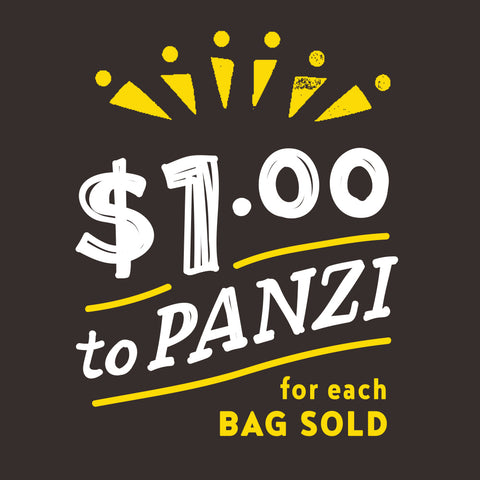 $1.00 to Panzi Hospital for each bag sold