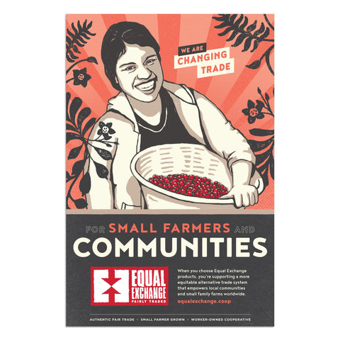 For Small Farmers and Communities poster